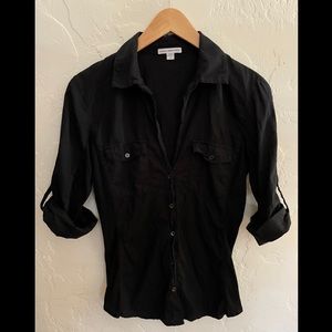 James Perse Roll Sleeve